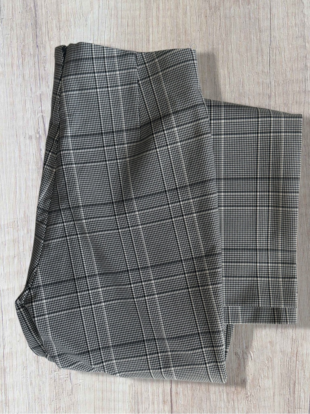 Rag & Bone Gray Plaid Slim Dress Pants